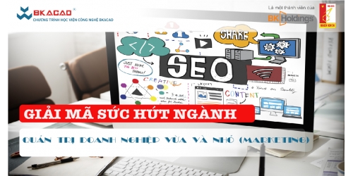 GIẢI MÃ SỨC HÚT CỦA NGÀNH QUẢN TRỊ DOANH NGHIỆP VỪA VÀ NHỎ (MARKETING) TẠI BKACAD