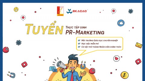 TUYỂN DỤNG THỰC TẬP SINH MARKETING - TRUYỀN THÔNG