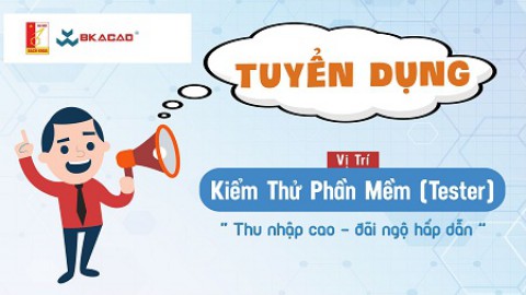 TUYỂN DỤNG NHÂN VIÊN TESTER