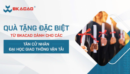 BKACAD TRAO TẶNG HỌC BỔNG CHO CÁC TÂN CỬ NHÂN ĐẠI HỌC GIAO THÔNG VẬN TẢI